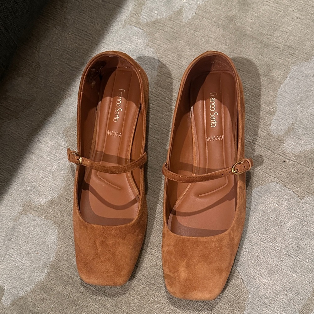 The Franco Sarto Tinsley Mary Jane Flats 7.5 - Picture 2 of 5